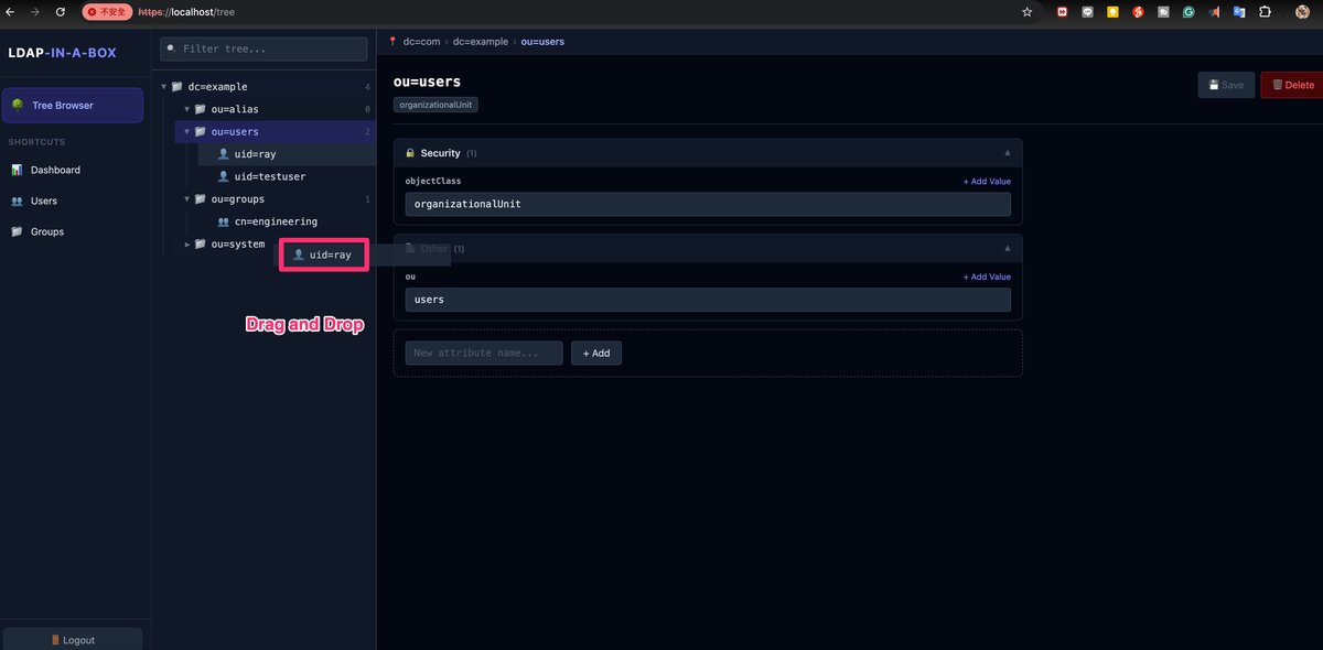 LDAP-in-a-Box Web UI