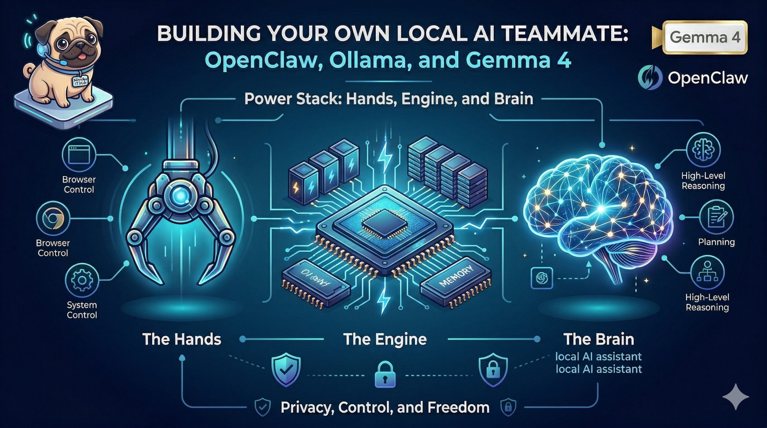 Building Your Own Local AI Teammature: OpenClaw, Ollama, and Gemma 4