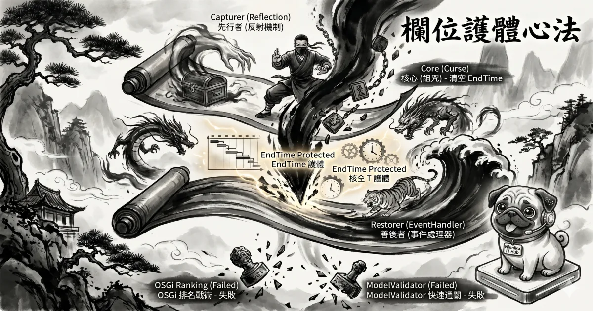 欄位護體心法:以 Java 黑魔法施展三明治夾擊,拒絕核心清空詛咒 🥪🛡️